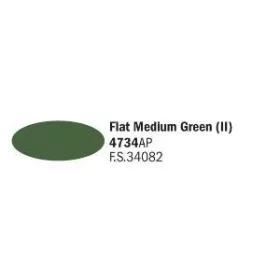 Italeri - Flat Medium Green (II) - Acrylic Paint (20 ml)