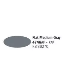 Italeri - Flat Medium Gray - Acrylic Paint (20 ml)