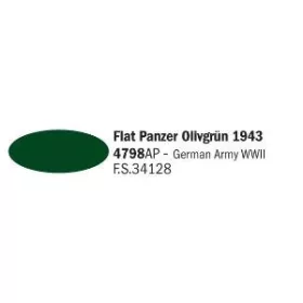 Italeri - Flat Panzer Olivgrun 1943 - Acrylic Paint (20 ml)