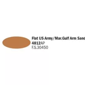   Italeri - Flat Us Army/Mar.Gulf Arm Sand - Acrylic Paint (20 Ml)