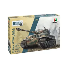 Italeri - 1:35 Pz.Kpfw. VI Tiger I Ausf. E late production
