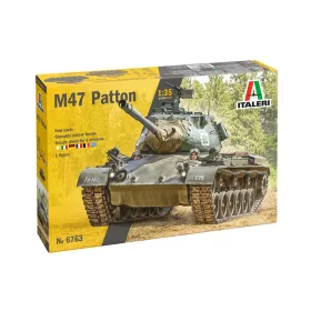 Italeri - 1:35 American Medium Tank M47 Patton - 1 figure