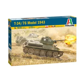 Italeri - 1:72 T-34/76 Mod.43