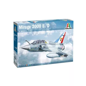   Italeri - 1:72 French Fighter Aircraft Dassault Mirage 2000 B/D