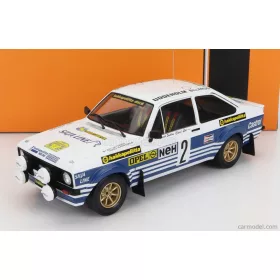   Ixo-Models - Ford England Escort Mkii Rs N 2 Rally Sweden 1982 A.Vatanen - T.Harryman White Blue