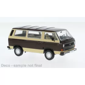 Ixo-Models - VW T3 Caravelle, braun/beige, 1981, 1:43