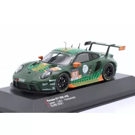   Ixo-Models - PORSCHE 911 991-2 RSR TEAM PROTON COMPETITION N 93 ELMS 2021 MICHAEL FASSBENDER - RICHARD LIETZ - FELIPE FERNANDEZ LASER GREEN