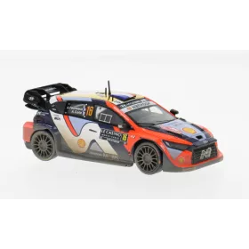   Ixo-Models - Hyundai i20 N Rally1 WRC Rally Monte Carlo 2025 #16 A.Fourmaux/A.Coria 1:43
