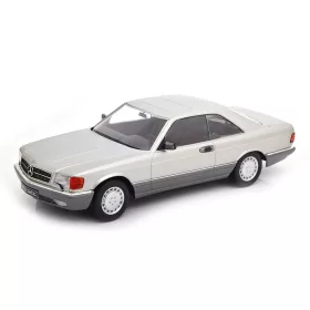   KK-Scale - Mercedes 560 SEC C126 1985 Silver - Limited Edition 1000 pcs. -