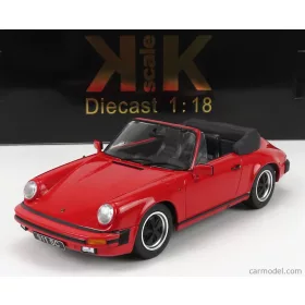   Kk-Scale - Porsche 911 Sc Cabriolet 1983 - With Extra Soft-Top Red