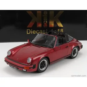   Kk-Scale - Porsche 911 Sc Targa 1983 - With Extra Hard-Top Red Met