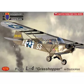  Kovozavody Prostejov - 1/72 Piper L-4  Grasshopper  w/Bazookas