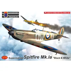 Kovozavody Prostejov - 1/72 Spitfire Mk.Ia  Black   White