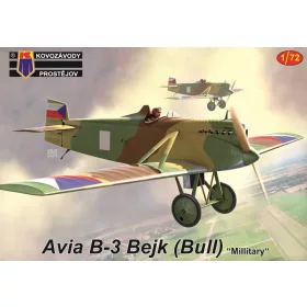 Kovozavody Prostejov - 1/72 Avia B-3 Bejk   Bull  Military