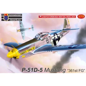 Kovozavody Prostejov - 1/72 P-51D-5 Mustang  361st FG