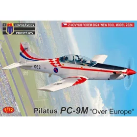 Kovozavody Prostejov - 1/72 Pilatus PC-9M  Over Europe