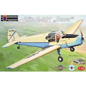 Kovozavody Prostejov - 1/48 Zlin Z-381 Basa 2xCZ Belg Swis