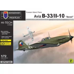 Kovozavody Prostejov - 1/72 Avia B-33/IL-10  Beast