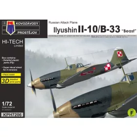 Kovozavody Prostejov - 1/72 Ilyushin Il-10/B-33  Beast