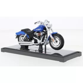   Maisto - Harley Davidson FXDFSE CVO Fat Bob  blau  2009  1:18