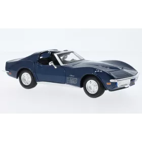 Maisto - Chevrolet Corvette, blau, 1970, 1:24