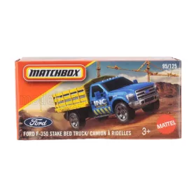 Mattel Hot Wheels - FORD USA F-350 TRUCK 2011 BLUE YELLOW