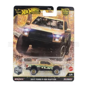   Mattel Hot Wheels - FORD USA F-150 RAPTOR PICK-UP 2017 BROWN MET