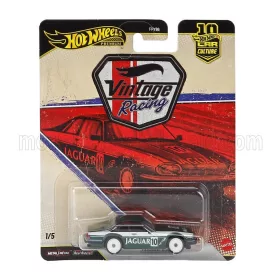 Mattel Hot Wheels - JAGUAR XJS N 10 RACING 1985 GREEN WHITE