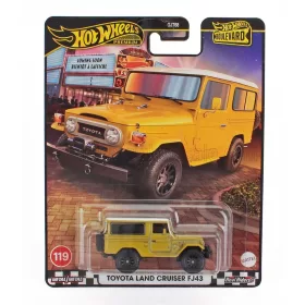 Mattel Hot Wheels - TOYOTA LAND CRUISER FJ43 1977 YELLOW