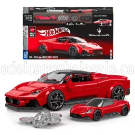   Mattel Hot Wheels - MASERATI SET 2X MC20 2022 - 250 PEZZI - 250 PCS + MC20 SCALE RED