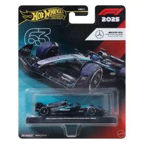   Mattel Hot Wheels - Mercedes-Benz AMG Petronas #63 George Russel Formula 1 2025 black/blue