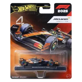   Mattel Hot Wheels - McLaren #4 Lando Norris Formula 1 2025 black/orange -