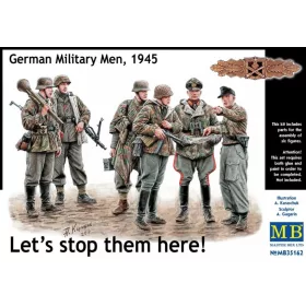   Master Box - Let s stop them there  German Military Men  1945