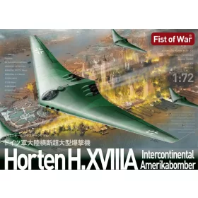   Modelcollect - German WWII horten 18A super long-range strategic bomber primer ver