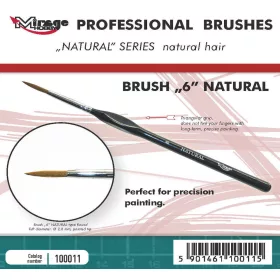Mirage Hobby - MIRAGE BRUSH NATURAL SIZE 6