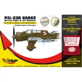 Mirage Hobby - PZL-23B Karas Light Bomber 64th Line