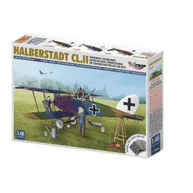   Mirage Hobby - Halberstadt CL.II Photographic   Reconaissance Version With Crew   Ground Personnel For Fliegerabteilung Artillerie FA(A) Units