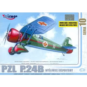   Mirage Hobby - PZL P-24 B Jastreb Exportversion mit Resin- und Foto tzteilen