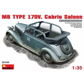 MiniArt - MB Typ 170V Cabrio Saloon