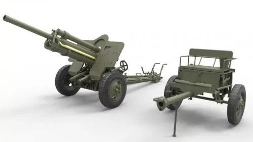 MiniArt - USV-BR 76-mm Gun Mod.1941 withLimber   Crew