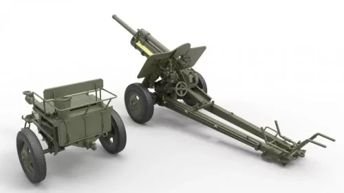 MiniArt - USV-BR 76-mm Gun Mod.1941 withLimber   Crew