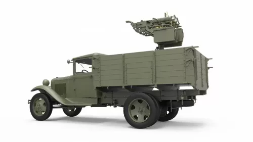 Miniart - Soviet 1 5 t Truck w/ M-4 Maxim AA Machine Gun