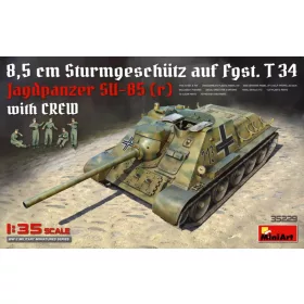 MiniArt - Jagdpanzer SU-85 ( r ) w/Crew