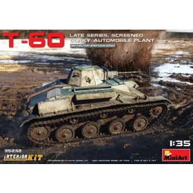   Miniart - T-60 Late Series  Screened (Gorky Automobile Plant) Interior Kit
