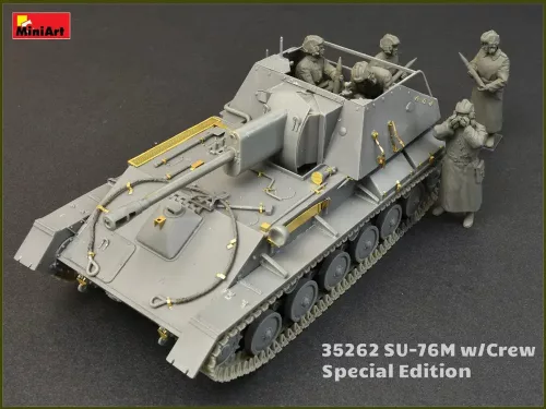 Miniart - SU-76M w/Crew Special Edition
