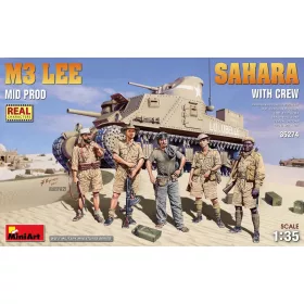 MiniArt - M3 Lee Mid Prod. Sahara w/Crew