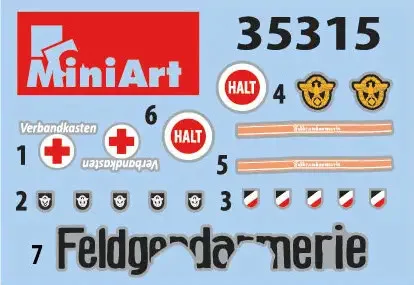 Miniart - German Feldgendarmerie Special Edition