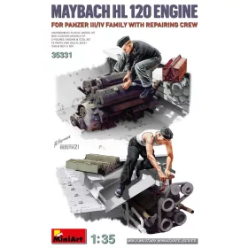   MiniArt - Maybach HL 120 Engine for Panzer III/IV Family w/Repair Crew