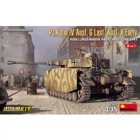   MiniArt - Pz.Kpfw.IV Ausf. G-Last/H-Early Nibelungenwerk Prod. (May-June 1943) 2in1 Interior Kit