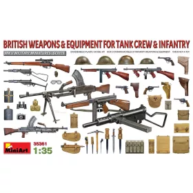   MiniArt - BRITISH WEAPONS   EQUIPMENT FOR TANK CREW   INFANTRY